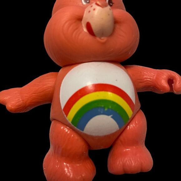 Vintage 80’s Care Bears Cheer Bear Posable Figurine - Picture 5 of 6